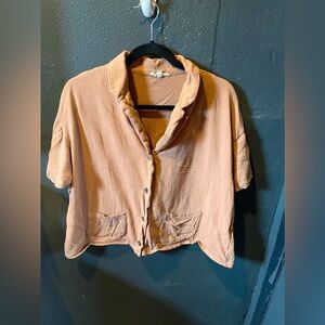 Women’s Madewell Cotton Button Up Blouse